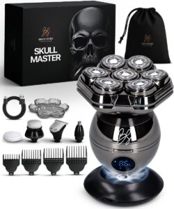 Skull Master Pro 8-in-1 Scheerapparaat Mannen Review Ervaring & Test Smooth Body & Beauty