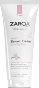 ZARQA Extra Dry Skin Shower Cream review smooth body & Beauty